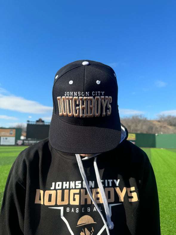 Black Acrylic Johnson City Doughboys Hats