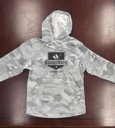 JC Doughboys White and Black Camo Hoodie