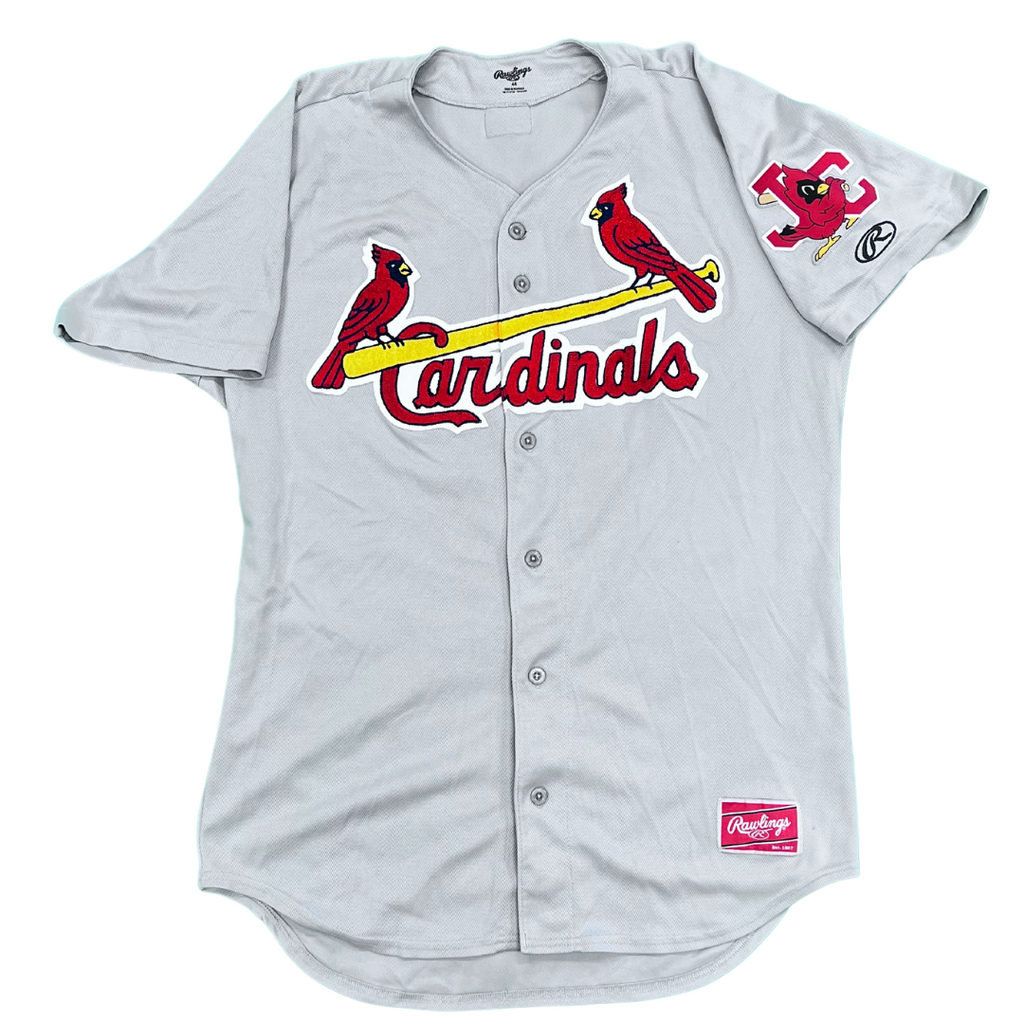 JC Cardinals Road Grey Game Worn Jersey – Johnson City Doughboys